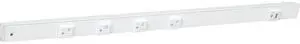 Slim Angle Power Strip with USB-A/C on Right (White, 30") Slim Angle Power Strip with USB-A/C on Right (White, 30")