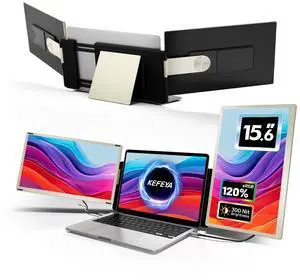 Laptop Screen Extender, 15.6" Portable Monitor for Laptop with 120% sRGB, FHD IPS & USB to HDMI Hub & 235° Rotation, Triple Monitor Extender Plug & Play Fits for All Laptops (Mac/Win/Android) Laptop Screen Extender, 15.6" Portable Monitor for Laptop with 120% sRGB, FHD IPS & USB to HDMI Hub & 235° Rotation, Triple Monitor Extender Plug & Play Fits for All Laptops (Mac/Win/Android)