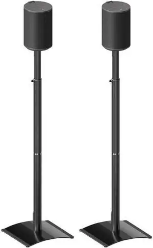 Speaker Stands for Sonos Era 100, One, One SL, Play:1, Height Adjustable Up to 42", Set of 2 Surround Sound Speaker Stand with Cable Management, 13.2 LBS Loading MD5412 Speaker Stands for Sonos Era 100, One, One SL, Play:1, Height Adjustable Up to 42", Set of 2 Surround Sound Speaker Stand with Cable Management, 13.2 LBS Loading MD5412