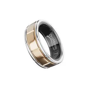 Smart Ring 1.0 for Men/Women, No Subscription Fee, 7-8 Days Battery Life, HRV/Stress Monitoring/Sleep Track/Fitness for iOS and Android, Matte Gold & Silver, Size 7 Smart Ring 1.0 for Men/Women, No Subscription Fee, 7-8 Days Battery Life, HRV/Stress Monitoring/Sleep Track/Fitness for iOS and Android, Matte Gold & Silver, Size 7