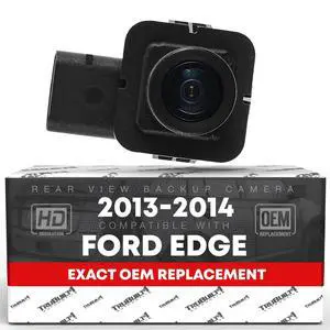 Rear View Backup Camera - Compatible with 2013-2015 Ford Edge - Reverse Park Assist Camera - OEM ET4Z19G490A, DT4Z19G490A, DT4Z19G490B, 590-415 Rear View Backup Camera - Compatible with 2013-2015 Ford Edge - Reverse Park Assist Camera - OEM ET4Z19G490A, DT4Z19G490A, DT4Z19G490B, 590-415
