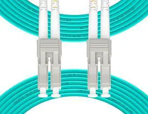 100M(328ft) OM3 LC to LC Fiber Patch Cable,10GB/40GB Multimode Duplex 50/125µm 2.0mm Fiber Optic Jumper Cords Length Option: 0.5M(1.6ft)-100M(328ft) 100M(328ft) OM3 LC to LC Fiber Patch Cable,10GB/40GB Multimode Duplex 50/125µm 2.0mm Fiber Optic Jumper Cords Length Option: 0.5M(1.6ft)-100M(328ft)