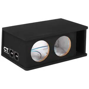 CT2X8 Dual 8 Kerf Port Universal-Fit Car Subwoofer Box CT2X8 Dual 8 Kerf Port Universal-Fit Car Subwoofer Box