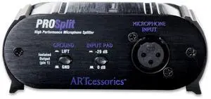 ProSplit High Performance Transformer Isolated Mic Splitter ProSplit High Performance Transformer Isolated Mic Splitter