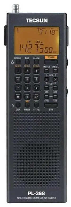Digital PL368 AM/FM/LW/SW Worldband Radio with Single Side Band Receiver (Black) Digital PL368 AM/FM/LW/SW Worldband Radio with Single Side Band Receiver (Black)