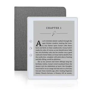 5.8 inch Ebook Reader, HD Touch Screen Carta E-Ink Technology, 32GB ROM(TF Card Expansion to 64G), WiFi, Long Endurance, Android E-Reader with Cover(White) 5.8 inch Ebook Reader, HD Touch Screen Carta E-Ink Technology, 32GB ROM(TF Card Expansion to 64G), WiFi, Long Endurance, Android E-Reader with Cover(White)