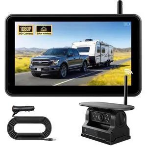7" Portable 1080P Solar Wireless Backup Camera Car Dash Cam,1 Min No Wiring Easy Install Rechargeable Magnetic Back up Camera for Truck/Trailer/Small RV/Camper (Single Camera) 7" Portable 1080P Solar Wireless Backup Camera Car Dash Cam,1 Min No Wiring Easy Install Rechargeable Magnetic Back up Camera for Truck/Trailer/Small RV/Camper (Single Camera)