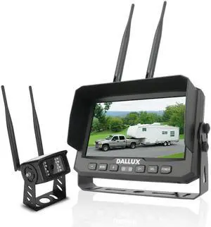 Truck Bus Digital Wireless Backup Camera Monitor System Kit, 7 inch DVR Monitor+HD IP69K Waterproof Night Vision Rear View Reverse Camera for Van Trailer 5th Wheel Pickup RV Campers Motor Home Boat Truck Bus Digital Wireless Backup Camera Monitor System Kit, 7 inch DVR Monitor+HD IP69K Waterproof Night Vision Rear View Reverse Camera for Van Trailer 5th Wheel Pickup RV Campers Motor Home Boat