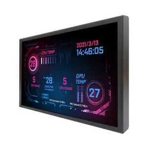 7 Inch IPS LCD Monitor 1280x800 as PC Case Inside Screen GPU CPU Data Secondary Display Supports Brightness Adjustment 7 Inch IPS LCD Monitor 1280x800 as PC Case Inside Screen GPU CPU Data Secondary Display Supports Brightness Adjustment