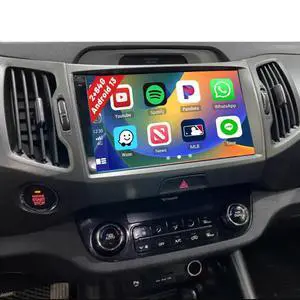 2+64G for 2010-2016 Kia Sportage Android 15 Car Stereo Wireless Apple CarPlay Android Auto,9 inch Touch Screen Radio WiFi Bluetooth GPS FM RDS+Free AHD Backup Cam 2+64G for 2010-2016 Kia Sportage Android 15 Car Stereo Wireless Apple CarPlay Android Auto,9 inch Touch Screen Radio WiFi Bluetooth GPS FM RDS+Free AHD Backup Cam