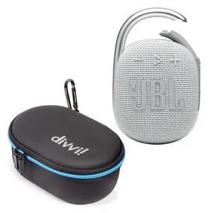 Clip 4 Portable Bluetooth Speaker (White) + Bundle with divvi! Protective Hardshell Case (Black) Clip 4 Portable Bluetooth Speaker (White) + Bundle with divvi! Protective Hardshell Case (Black)