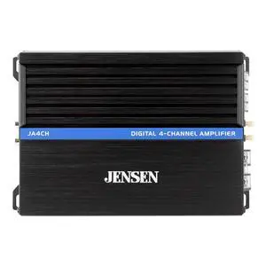 JA-Series JA4CH High-Performance Class-D 4-Channel Car Audio Amplifier | Truck, Motorcycle, Golf Cart | 1,000 Watts Peak Power | Efficient Compact Design | CTA-2006-D Certified | Bridegeable JA-Series JA4CH High-Performance Class-D 4-Channel Car Audio Amplifier | Truck, Motorcycle, Golf Cart | 1,000 Watts Peak Power | Efficient Compact Design | CTA-2006-D Certified | Bridegeable