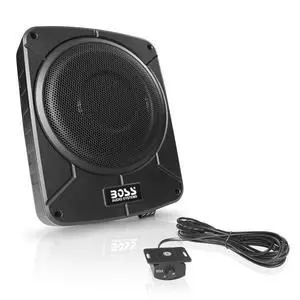 BAB10 Amplified Car Subwoofer - 1200 Watts Max Power, Low Profile, 10 Inch Subwoofer, Remote Subwoofer Control, Great for Vehicles That Need Bass But Have Limited Space BAB10 Amplified Car Subwoofer - 1200 Watts Max Power, Low Profile, 10 Inch Subwoofer, Remote Subwoofer Control, Great for Vehicles That Need Bass But Have Limited Space