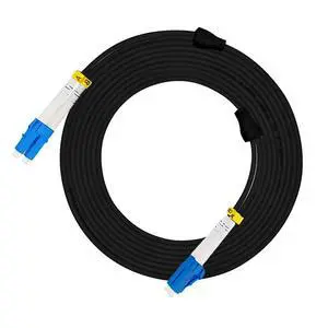 100M LC to LC Outdoor Armored Duplex SM Fiber Optic Cable Jumper Optical Patch Cord Singlemode 9/125 100Meters 328ft LC-LC 100M LC to LC Outdoor Armored Duplex SM Fiber Optic Cable Jumper Optical Patch Cord Singlemode 9/125 100Meters 328ft LC-LC