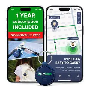 GPS Tracker for Kids with SOS Button Real Time Tracking Device for Kids, Backpack, Keys - Smart Alerts - Long Battery Life Locator Tag Android & iOS Compatible (12-Mo Subscription Included) GPS Tracker for Kids with SOS Button Real Time Tracking Device for Kids, Backpack, Keys - Smart Alerts - Long Battery Life Locator Tag Android & iOS Compatible (12-Mo Subscription Included)