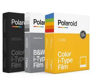 I-Type Film Variety Pack - I-Type Color, B&W, Black Frame (32 Photos) (6182) I-Type Film Variety Pack - I-Type Color, B&W, Black Frame (32 Photos) (6182)