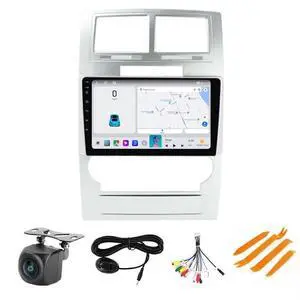 5GWiFi Upgrade Stereo Radio for Dodge Charger 2008 2009 2010 - 8-Core Wireless Car-Play Android Auto GPS Navigation - 2GB RAM 32GB ROM 9 Inch Touch Screen Blue-Tooth RDS FM DSP SWC Camera 5GWiFi Upgrade Stereo Radio for Dodge Charger 2008 2009 2010 - 8-Core Wireless Car-Play Android Auto GPS Navigation - 2GB RAM 32GB ROM 9 Inch Touch Screen Blue-Tooth RDS FM DSP SWC Camera