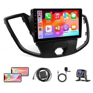 Android 12 Car Radio for Ford Transit 2013 2014 2015 2016 2017 2018 2019 with Wireless Carplay Android Auto, 9" IPS Touch Screen for Transit Stereo with GPS/WiFi/BT/FM/SWC/MIC/Camera 2+32GB Android 12 Car Radio for Ford Transit 2013 2014 2015 2016 2017 2018 2019 with Wireless Carplay Android Auto, 9" IPS Touch Screen for Transit Stereo with GPS/WiFi/BT/FM/SWC/MIC/Camera 2+32GB