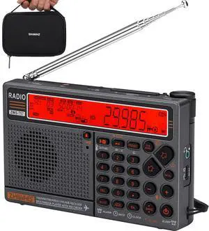 Shortwave Radio with APP Control and Antenna Port, AIR AM FM SW UHF VHF WB NOAA Emergency Radios, Flashlight/SOS Alarm/Bluetooth/MicroSD Play/1000Presets/Rechargeable Portable Receiver ZWS-757 Shortwave Radio with APP Control and Antenna Port, AIR AM FM SW UHF VHF WB NOAA Emergency Radios, Flashlight/SOS Alarm/Bluetooth/MicroSD Play/1000Presets/Rechargeable Portable Receiver ZWS-757