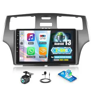 Android Car Stereo for Lexus ES250 ES300 ES330 2001-2006 with Carplay Android Auto Mirror Link 9 inch Touchscreen with GPS Navigation WiFi 26UI Bluetooth FM Backup Camera Android Car Stereo for Lexus ES250 ES300 ES330 2001-2006 with Carplay Android Auto Mirror Link 9 inch Touchscreen with GPS Navigation WiFi 26UI Bluetooth FM Backup Camera