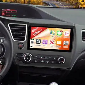 5Ghz WiFi 4G+128G Android 15 Car Radio for Honda Civic 2013-2017 Car Stereo with Wireless Carplay Android Auto,5.0 Bluetooth,Build-in EQ,9inch IPS Touchscreen,GPS,FM/RDS SWC AHD Backup Camera MIC 5Ghz WiFi 4G+128G Android 15 Car Radio for Honda Civic 2013-2017 Car Stereo with Wireless Carplay Android Auto,5.0 Bluetooth,Build-in EQ,9inch IPS Touchscreen,GPS,FM/RDS SWC AHD Backup Camera MIC