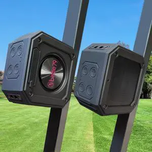 2-Pack Golf Cart Bluetooth Speaker | 30W Loud Stereo | Magnetic Mount | IPX7 Waterproof | Rugged & Shockproof (X1) 2-Pack Golf Cart Bluetooth Speaker | 30W Loud Stereo | Magnetic Mount | IPX7 Waterproof | Rugged & Shockproof (X1)