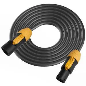 12AWG PowerCon True Male to Female Cable,Seetronic SAC3FX to SAC3MX PowerCon Extension Cable,IP65 Profeesional Hand-Built-25FT 12AWG PowerCon True Male to Female Cable,Seetronic SAC3FX to SAC3MX PowerCon Extension Cable,IP65 Profeesional Hand-Built-25FT