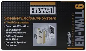 En-Wall Speaker Enclosure System Reduces Vibration & Projects Clearer Sound into Your Room Easy Install for 6 Inch Walls Made in USA En-Wall Speaker Enclosure System Reduces Vibration & Projects Clearer Sound into Your Room Easy Install for 6 Inch Walls Made in USA