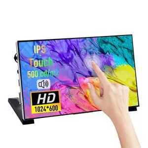 7 Inch Capacitive Touchscreen for Raspberry Pi, 1024x600 IPS LCD Display with Dual-Speaker, HDMI Portable Monitor for Raspberry Pi 5/Pi 4B/3B+/3B/B+/Zero/400, Win11/10/8/7, Free-Driver 7 Inch Capacitive Touchscreen for Raspberry Pi, 1024x600 IPS LCD Display with Dual-Speaker, HDMI Portable Monitor for Raspberry Pi 5/Pi 4B/3B+/3B/B+/Zero/400, Win11/10/8/7, Free-Driver