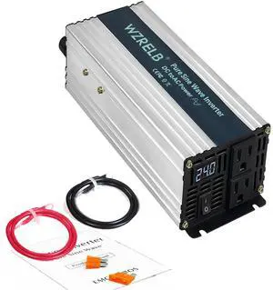 800W Pure Sine Wave Inverter 12V DC to 110V 120V AC,Car Power Inverter with Dual AC Outlets, LED Display,Off-Grid Portable Power Converter for Home, RV, Truck, Camping 800W Pure Sine Wave Inverter 12V DC to 110V 120V AC,Car Power Inverter with Dual AC Outlets, LED Display,Off-Grid Portable Power Converter for Home, RV, Truck, Camping