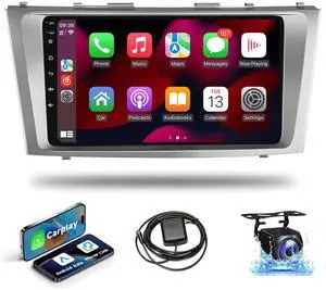 8 Core Android Car Stereo for Toyota Camry 2006-2011 with Apple CarPlay & Android Auto, 9 inch IPS Touch Screen for Camry Car Stereo with Bluetooth GPS Navigation WiFi SWC 2+32G 8 Core Android Car Stereo for Toyota Camry 2006-2011 with Apple CarPlay & Android Auto, 9 inch IPS Touch Screen for Camry Car Stereo with Bluetooth GPS Navigation WiFi SWC 2+32G