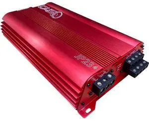 JP234 RED | 2000W 4-Channel Class D Car Audio Amplifier, 234W x 4 @ 14.4V - 4 ohms, 334W x 4 @ 14.4V - 2 ohms, Multi-Speaker System JP234 RED | 2000W 4-Channel Class D Car Audio Amplifier, 234W x 4 @ 14.4V - 4 ohms, 334W x 4 @ 14.4V - 2 ohms, Multi-Speaker System
