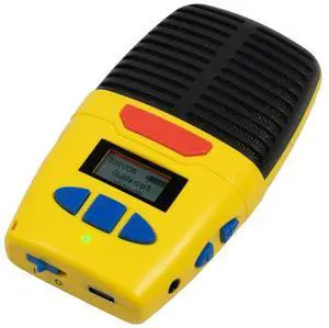 Micro-Speak Plus Digital Voice Dictaphone Recorder and MP3 Player, 1GB, Yellow. 15 Hours Recording Time. Independent Living Aid & Education Learning Resource Micro-Speak Plus Digital Voice Dictaphone Recorder and MP3 Player, 1GB, Yellow. 15 Hours Recording Time. Independent Living Aid & Education Learning Resource