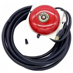 MB 50OBK Original Bell Driveway Alarm Kit, 50 Ft Signal Hose, Pneumatic Vehicle Detection Bell System for Driveways, Drive-Thrus, Farms, Warehouses & Commercial Entrances MB 50OBK Original Bell Driveway Alarm Kit, 50 Ft Signal Hose, Pneumatic Vehicle Detection Bell System for Driveways, Drive-Thrus, Farms, Warehouses & Commercial Entrances
