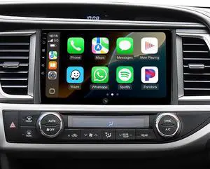 10.2 Car Radio Stereo for Toyota Highlander 2014-2019 CarPlay Android Auto | 5G WiFi GPS Navigation, Bluetooth FM/SWC 1080P Backup Camera Touchscreen FM AM ReplacementUpgrade 10.2 Car Radio Stereo for Toyota Highlander 2014-2019 CarPlay Android Auto | 5G WiFi GPS Navigation, Bluetooth FM/SWC 1080P Backup Camera Touchscreen FM AM ReplacementUpgrade