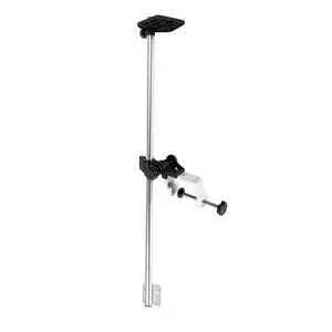 Portable Fish Finder Mount, transducer Pole Mount for Boat with 360° Adjustable Rotatable for Boats, Canoes, and Kayaks | No-Drill Clamp, Extra-Large Opening Fits Thick Gunwales & Round/Square Rails o Portable Fish Finder Mount, transducer Pole Mount for Boat with 360° Adjustable Rotatable for Boats, Canoes, and Kayaks | No-Drill Clamp, Extra-Large Opening Fits Thick Gunwales & Round/Square Rails o