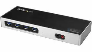 USB-C & USB-A Dock - Dual Monitor 4K 60Hz Dock DisplayPort + HDMI - Hybrid USB 3.0 Docking Station for USB-C/USB-A Laptops - 6x USB Type-A, GbE - USB 3.1 Gen 1 - Mac/Windows (DK30A2DH) | USB 3.0, Disp USB-C & USB-A Dock - Dual Monitor 4K 60Hz Dock DisplayPort + HDMI - Hybrid USB 3.0 Docking Station for USB-C/USB-A Laptops - 6x USB Type-A, GbE - USB 3.1 Gen 1 - Mac/Windows (DK30A2DH) | USB 3.0, Disp