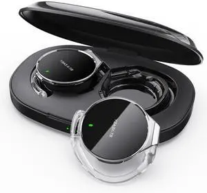 Open Ear Headphones Bluetooth 5.4, Sport On Ear Headphones Wireless, Water-Drop Shaped Noise Cancelling Clip On Headset Bluetooth with Long Battery Life, Comfort Fit 4 Microphones Earphones Open Ear Headphones Bluetooth 5.4, Sport On Ear Headphones Wireless, Water-Drop Shaped Noise Cancelling Clip On Headset Bluetooth with Long Battery Life, Comfort Fit 4 Microphones Earphones