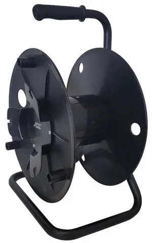Audio2000'S ADC271CB Deluxe Portable Cable Reel/Cord Reel, Capacity: 720 feet of 6mm Cable/Cord Audio2000'S ADC271CB Deluxe Portable Cable Reel/Cord Reel, Capacity: 720 feet of 6mm Cable/Cord