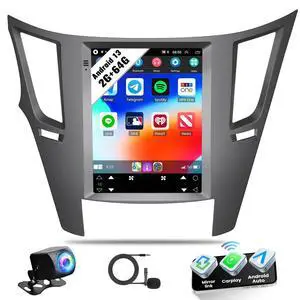 2G+64G Android Car Stereo for Subaru Outback Legacy 2010-2014 9.7 Inch Touch Screen Car Radio with Wireless Apple Carplay Android Auto GPS Navigation Bluetooth FM WiFi HiFi Backup Camera MIC 2G+64G Android Car Stereo for Subaru Outback Legacy 2010-2014 9.7 Inch Touch Screen Car Radio with Wireless Apple Carplay Android Auto GPS Navigation Bluetooth FM WiFi HiFi Backup Camera MIC