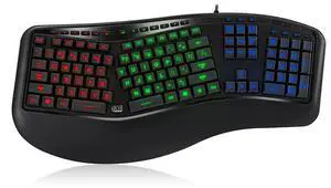 Tru-Form 150 3-Color Illuminated USB Ergonomic Keyboard AKB-150EB Tru-Form 150 3-Color Illuminated USB Ergonomic Keyboard AKB-150EB