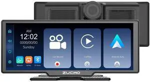 Portable Wireless CarPlay Screen for Car, Apple CarPlay & Android Auto Touch Screen Car Stereo with Bluetooth, BT Music, Navigation, Car Record for Vehicles (11.26 Inch) Portable Wireless CarPlay Screen for Car, Apple CarPlay & Android Auto Touch Screen Car Stereo with Bluetooth, BT Music, Navigation, Car Record for Vehicles (11.26 Inch)
