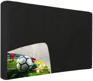 Outdoor TV Cover 70-75 inch with Zipper,Weatherproof Cover Size 68" W x 42" H Waterproof for Outside Flat Screen TVs, Soft Non Scratch Interior,600D Thick Fabric Protector-Black Outdoor TV Cover 70-75 inch with Zipper,Weatherproof Cover Size 68" W x 42" H Waterproof for Outside Flat Screen TVs, Soft Non Scratch Interior,600D Thick Fabric Protector-Black