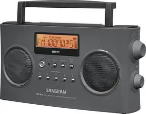 PR-D15 Digital Portable Stereo RDS Receiver Gray PR-D15 Digital Portable Stereo RDS Receiver Gray