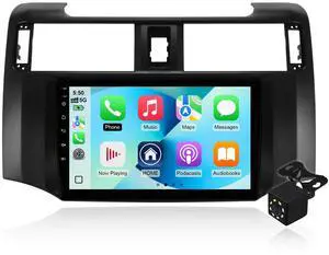 2+64G Android 14 Double Din Car Radio Stereo for Toyota 4Runner 2010-2019 with 9" Touchscreen Radio Built-in Wireless Carplay/Android Auto/GPS/Bluetooth/FM/AUX-in/SWC/Camera 2+64G Android 14 Double Din Car Radio Stereo for Toyota 4Runner 2010-2019 with 9" Touchscreen Radio Built-in Wireless Carplay/Android Auto/GPS/Bluetooth/FM/AUX-in/SWC/Camera