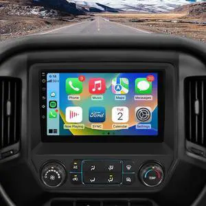 Car Radio Stereo for Chevy Silverado GMC Sierra 2014-2018 with CarPlay | 2014-2018 (Without Bo-seSystem) 10 Inch Touch Screen Support Carplay Android Auto Car Radio Stereo for Chevy Silverado GMC Sierra 2014-2018 with CarPlay | 2014-2018 (Without Bo-seSystem) 10 Inch Touch Screen Support Carplay Android Auto