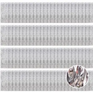 100 Pack Silver Foil Fringe Backdrop Curtains 3.2ft x 8.2ft Silver Tinsel Foil Fringe Curtains for Birthday Party Decorations Photo Booth Backdrop for Halloween Christmas New Year Holiday Decorations 100 Pack Silver Foil Fringe Backdrop Curtains 3.2ft x 8.2ft Silver Tinsel Foil Fringe Curtains for Birthday Party Decorations Photo Booth Backdrop for Halloween Christmas New Year Holiday Decorations