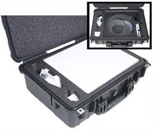 Waterproof Hard Case Fits Starlink Mini Kit with Dual-Level Foam Waterproof Hard Case Fits Starlink Mini Kit with Dual-Level Foam