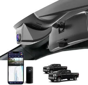 OEM Style Front & Rear Dash Cam for GMC Sierra 2022-2026 | Front 4K, Rear 1080P, 128GB Card, Hidden Design, Plug&Play, Easy Install, Loop Recording, G-Sensor, Free App OEM Style Front & Rear Dash Cam for GMC Sierra 2022-2026 | Front 4K, Rear 1080P, 128GB Card, Hidden Design, Plug&Play, Easy Install, Loop Recording, G-Sensor, Free App