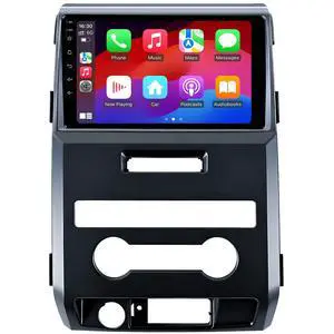 64GB Car Radio Stereo Upgrade for Ford F150 2009 2010 2011 2012, Plug and Play 9'' Android 13 Head Unit with Wireless Carplay/Android Auto/1080P Backup Camera/AM FM Radio 64GB Car Radio Stereo Upgrade for Ford F150 2009 2010 2011 2012, Plug and Play 9'' Android 13 Head Unit with Wireless Carplay/Android Auto/1080P Backup Camera/AM FM Radio